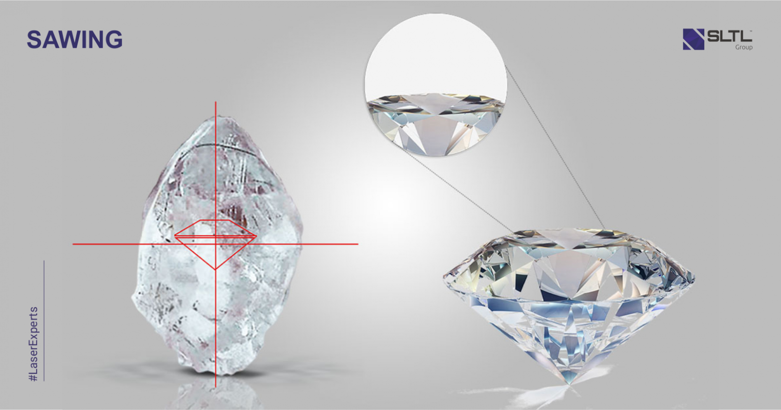 Diamantsägen - CVD-Laser